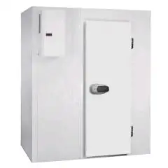 Modular cold room - Panel thickness cm 10 - Flooring not included - H 210 - Width between cm 120 and cm 180 - N. 1 door cm 80 x h 185 - Motor not included