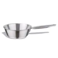 GRADE 18/10 STAINLESS STEEL CONICAL SAUCEPANS - INDUCTION COOKER-COMPATIBLE