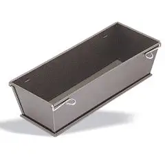 REMOVABLE BOTTOM NON-STICK RECTANGULAR PLUM CAKE PANS