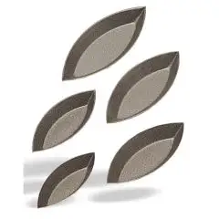 BOAT-SHAPED NON-STICK BRIOCHE MOULDS