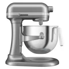 KITCHENAID PLANETARY MIXER - Mod K6S Heavy Duty Silver - Metal Structure - 1 Bowl lt 6,6 - Power 375 W - Single-phase Power Supply 220-240V - Dimensions cm L 28,7 x D 37,1 x H 41,9