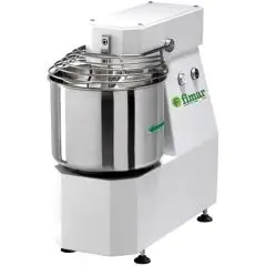 SPIRAL MIXER WITH FIXED HEAD - Mod 7SB - Three-phase - Dough capacity per cycle 7 KG - Hourly production in kg/h 21 - Horsepower (hp) 0,5 - 370W - 230/400V/3/50Hz
