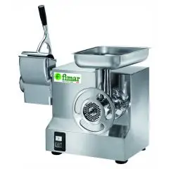MEAT MINCER AND GRATER 22 ATE - Stainless steel mincing set - Three phase - Meat mincer production per hour Kg/h 150-250 - Grater production per hour Kg/h 40