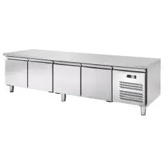 Stainless steel refrigerated table Amitek AKU4104TN