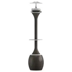 Misting fan Idrobase - Mod AURORA 60 B - Mist cooling system - Fan power 60 W - Base support - Height 220 cm