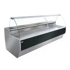 Refrigerated serve-over counter - Mod BARKLY VT - Ventilated cooling - Temperature °C -1/+7 - Display deck depth: 75 cm