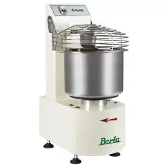 SPIRAL MIXER WITH FIXED HEAD - Mod BERTA 15 MN - Single-phase - Dough per cycle 15 kg - Power 1 Hp - 550 W - 230V/1/50Hz