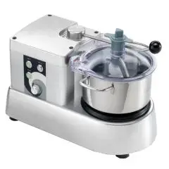 CUTTER - MOD. D5 D5VV - SPEED CONTROL AND STABILIZER - Bowl capacity Lt 3,3 - Bowl useful capacity Lt 1,5 - Power Watt/Hp 600/0,8 - SINGLE PHASE - EC standards