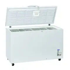 CHEST FREEZER - Mod CF 508 - CAPACITY 500 L - STATIC REFRIGERATION - TEMPERATURE -15°/-25°C - Dimensions cm L 155,5 x D 70 x H 85 - CE Standard