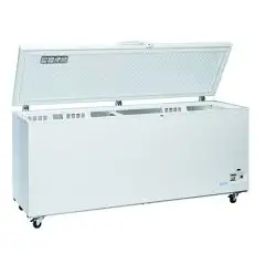 CHEST FREEZER - Mod CF 708 - CAPACITY 700 L - STATIC REFRIGERATION - TEMPERATURE -15°/-25°C - Dimensions cm L 205,5 x D 70 x H 90,5 - CE Standard