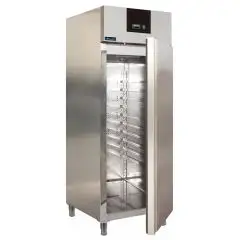 UPRIGHT FREEZER - AISI 304 STAINLESS STEEL - ICE CREAM-SPECIFIC - VENTILATED COOLING - Mod CREAM995BT - CAPACITY Lt 852 - N 1 DOOR - TEMPERATURE -18º/-22ºC - Dim cm L 74 x D 104,65 x h 210
