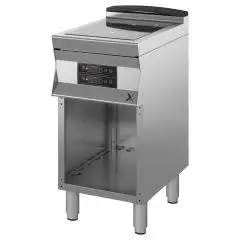 ELECTRIC COOKER - Mod 7DLEF1B -  N 2 induction plates - Open cupboard - Dimensions cm L 40 x D 70 x H 85/90
