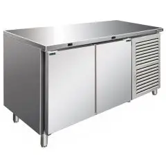 Refrigerated table, stainless steel with combined positive and negative temperature Klimaitalia CXF 2100 BTN