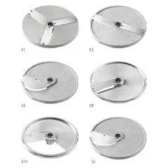 SLICING DISCS - for use with vegetable slicer / mozzarella slicer Mod. TV4000, TV2000RN, TV3000R, TV2500, FNT