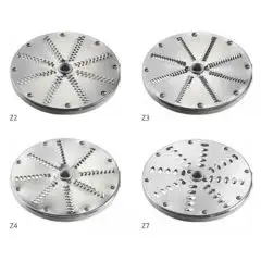 SLICING DISCS - to be used with the vegetable slicer / mozzarella slicer Model TV4000, TV2000RN, TV3000R, TV2500, FNT