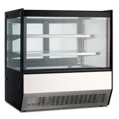 Refrigerated countertop display case with a capacity of 130 liters and a temperature range from +0 to +18 °C Klimaitalia FNZ70