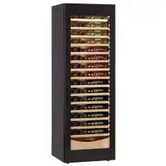 Wine display cooler with capacity Lt 318 and temperature +2 to +20 °C Klimaitalia FY 170 1V