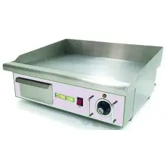 ELECTRIC COUNTERTOP GRIDDLE - Mod EG548 - Smooth plate - POWER 3 kW - Cooking surface cm L 55,2 x D 36,6 - SINGLE-PHASE supply