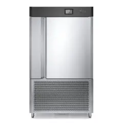BLAST CHILLER AND FREEZER - ELECTRONIC - EVOLUTION COMBI CHILL - Mod AB21E401 - Air-cooled - Tray capacity: N. 10 x GN 2/1 (cm 65 x 53) or 60 x 80 cm - Blast chilling: +90° +3° in 90 min. (kg.75) - Shock freezing: +90° -18° in 240 min. (Kg 50) - Products 