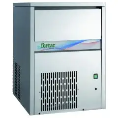 Full cube ice maker - Mod GH100 - Cube gr 18 - Production un t 100 kg/24 h - Dimensions cm L 74 x D 60,5 x H 101,5