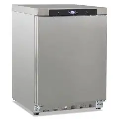 Freezer cabinet model GN 200 BT INOX, temperature -15&deg;C / -20&deg;C, gross capacity 200 Lt, external dimensions 600 x 625 x 850 mm.