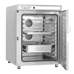HOLD AND REGENERATION OVEN - MOD. GR1011E - ELECTRONIC - CAPACITY: 10 GN 1/1 ; 10 (60X40) - THREE PHASE V 400/3/50 Hz - POWER W 12600 - DIMENSIONS Cm L 82 X D 75 X h 111 - WEIGHT Kg 128
