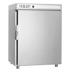 HOLD AND REGENERATION OVEN - MOD. GR1011P - PROGRAMMABLE ELECTRONIC VERSION - CAPACITY: 10 GN 1/1 ; 10 (60 X 40) - THREE PHASE V 400/3/50 Hz - POWER W 12600 - DIMENSIONS Cm L 82 X D 75 X h 111 - WEIGHT Kg 128