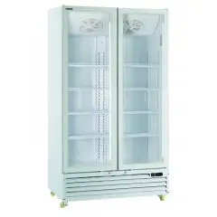 Refrigerated display for drinks with a capacity of 879 liters and temperature from 0 to +10 °C Klimaitalia ICOOL 110 WHITE