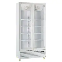 Refrigerated display for drinks with a capacity of 614 liters and temperature from 0 to +10 °C Klimaitalia ICOOL 80 WHITE