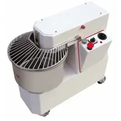 SPIRAL MIXER WITH FIXED HEAD - Mod. KHMI22 - Single-phase 230V power supply - Bowl capacity 22 L - Dough weight 18 kg - Power 0,90 kW - CE Standard