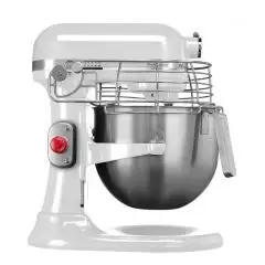 KITCHENAID PLANETARY MIXER - WHITE COLOR - Mod K7PROW - Metal structure - N. 1 bowl 6.9 Lt - Revolutions per minute from 40 to 200 - Power 325 W - Single-phase power supply 220-240V - Dimensions cm L 37,1 x D 28,7 x H 41,9 - Safety guard - Stop switch - C