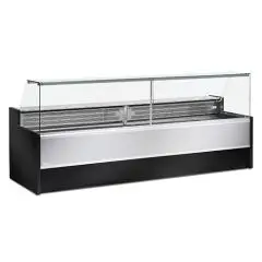 Refrigerated food counter - Mod MESETAS VC VT - Ventilated with cool storage  - Temperature &deg;C +0/+2 - Display surface depth: 75 cm