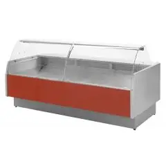 Refrigerated serve-over counter - Mod MR 9.5 VC - Ventilated - Temperature from +2 to +5°C - Exhibition surface depth: 90 cm