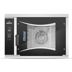 ELECTRIC CONVECTION AND STEAM OVEN WITH TOUCH SCREEN CONTROLS - Code MISTRAL 6TTR M14 - SUITABLE FOR BAKERY AND PASTRY - VENTILATED - Tray oven capacity n. 6 cm 60 x 40 or 66 x 46 - Power kW 10 - Power supply 400 V 50/60 Hz THREE-PHASE - WASHING - Dim.100