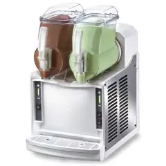 COLD CREAM MACHINE - MOD. NINA 2 - N. 2 TANKS - N. 2 COMPRESSORS - CAPACITY LT 2+2 - Dim. Cm. L 28,1 x D 39,1 x h 49,8 - EC STANDARDS