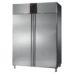 Upright fridge in stainless steel gastronorm Tecnodom AF14PKPLUSMTN