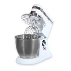 LIFTING HEAD PLANETARY MIXER - MOD. RN5 - Speed controller - Single-phase 230V power supply - Bowl capacity 5 L - Power 0,5 kW - CE Standard