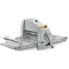 ECO MANUAL PATISSERIE DOUGH SHEETER - COUNTERTOP VERSION - MOD. SFBE500/71 - WORKTOPS cm 71 - ROLLERS cm 49,6 - CE APPROVED