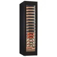 Wine display cooler with capacity Lt 385 and temperature +2 to +20 °C Klimaitalia UY 112 1VD
