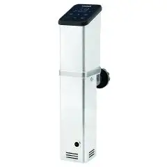 SOUS-VIDE COOKING - Mod SV130 - Stainless steel structure - Capacity Lt 20 ÷ 30 - Single-phase power supply - Power W 1500 - Dimensions cm L 7,1 x D 14,6 x H 34