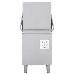 MECHANICAL STAINLESS STEEL DISHWASHER - MOD U110N PS - DRAIN PUMP FITTED - THREE-PHASE POWER SUPPLY - MAXIMUM CLEARANCE HEIGHT cm 43 - SQUARE BASKET 50x50 cm - CYCLE (sec) 90/120 - Dimensions L 64 x D 74 x 150 H