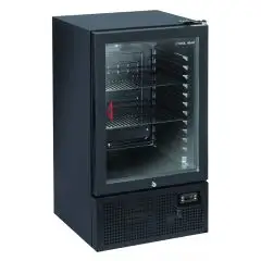 Refrigerated display - Mod TKG 120B - Temperature +1°/+10°C - Capacity Lt 88 - Static with agitator - Dimensions cm L 48,8 x D 50,6 x H 84
