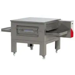 GAS TUNNEL OVEN FOR PIZZA - MOD. VPG65 - Ventilated - Made of stainless steel - Chamber dimensions cm L 65 x D 100 x H 10 - Power 19.50 kW - CE Standard