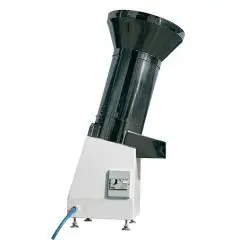 BREAD GRINDER - MOD. TORNADOS - Stainless steel construction - PRODUCTION PER HOUR Kg 100/120 - THREE PHASE V 220-380/1/50-60Hz - Power kW 0,75 - Dimensions cm L 46 x D 46 x 95 H - CE approved