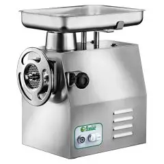 COMMERCIAL MEAT MINCER 32 RSD (removable mincing set) - Aluminum minicing set - Reverse function - Power hp 2,2 - 1600W 230/400V Three phase - Production per hour Kg/h 300-500