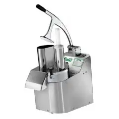 VEGETABLE AND MOZZARELLA SLICER - Mod TV2000 RN TRF - AISI 304 stainless steel structure - 5 discs included - Three-phase power supply 230-400V/3/50Hz - Power 370W - Dimensions cm L 22 x D 61 x H 52