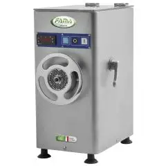 COMMERCIAL REFRIGERATED COUNTERTOP MEAT MINCER - MOD. TRCA RE 22 - PRODUCTION PER HOUR Kg 280 - SUPPLY 230-400/50Hz THREE PHASE - DIMENSIONS Cm 27 X 41 X 54,5 - CE STANDARDS