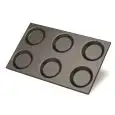 ALUMINIUM GASTRONORM 1/1 OMELETTE TRAY - mm 530x325