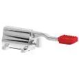 SINK AND HAND WASH BASIN PEDAL TAP - Mod 00875003 - Red lever for hot water