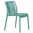 Sedia - colour Verde - Structure in polypropylene - Model 073-verde
